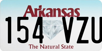 AR license plate 154VZU