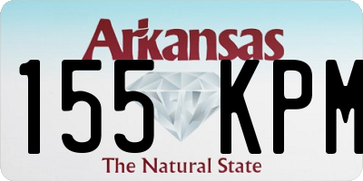 AR license plate 155KPM