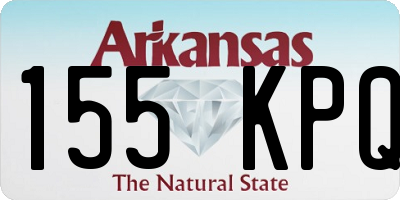 AR license plate 155KPQ