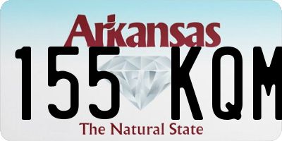 AR license plate 155KQM