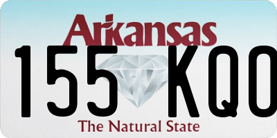 AR license plate 155KQO