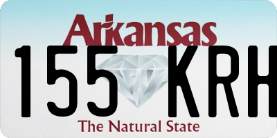 AR license plate 155KRH