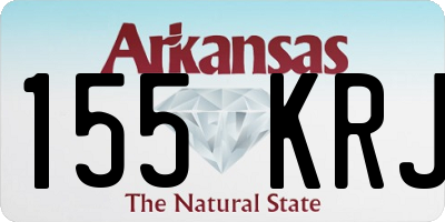 AR license plate 155KRJ