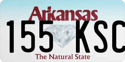 AR license plate 155KSC