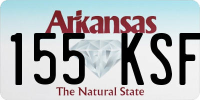 AR license plate 155KSF