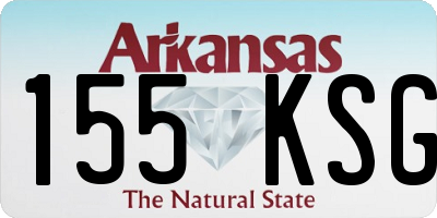 AR license plate 155KSG