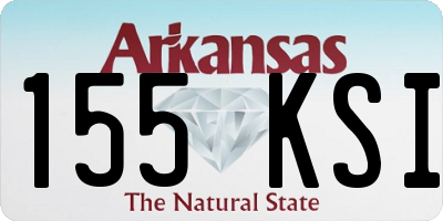 AR license plate 155KSI