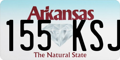AR license plate 155KSJ