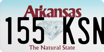 AR license plate 155KSN