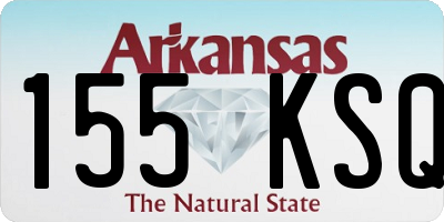 AR license plate 155KSQ