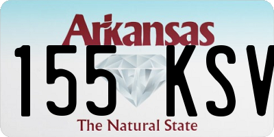 AR license plate 155KSV