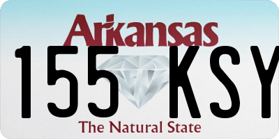 AR license plate 155KSY