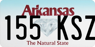 AR license plate 155KSZ
