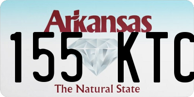 AR license plate 155KTC