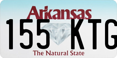 AR license plate 155KTG