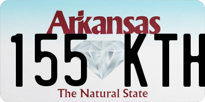 AR license plate 155KTH