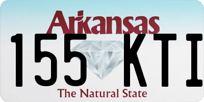 AR license plate 155KTI