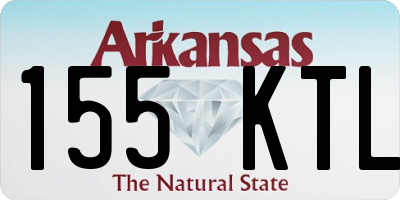 AR license plate 155KTL