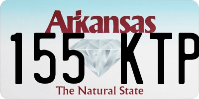 AR license plate 155KTP
