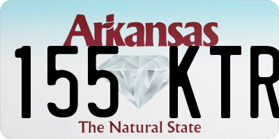 AR license plate 155KTR