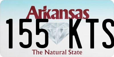 AR license plate 155KTS
