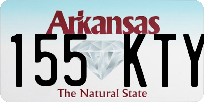 AR license plate 155KTY