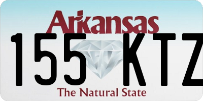 AR license plate 155KTZ