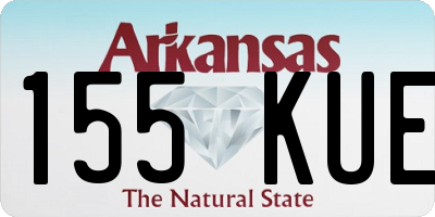 AR license plate 155KUE