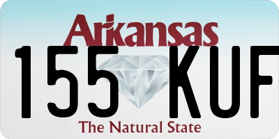 AR license plate 155KUF