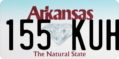 AR license plate 155KUH