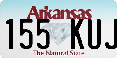 AR license plate 155KUJ