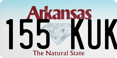 AR license plate 155KUK
