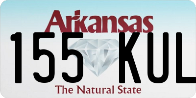 AR license plate 155KUL