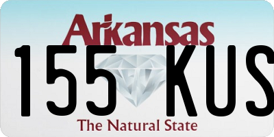 AR license plate 155KUS