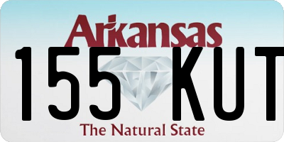 AR license plate 155KUT