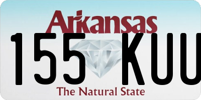 AR license plate 155KUU