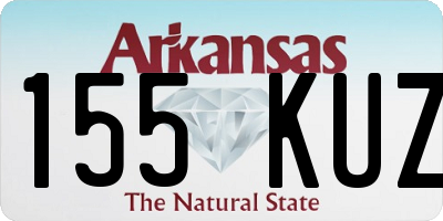 AR license plate 155KUZ