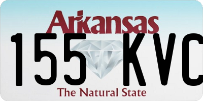 AR license plate 155KVC