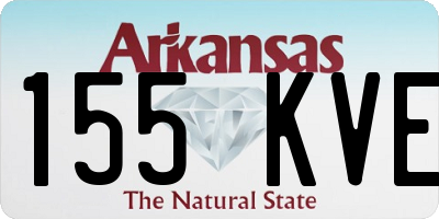 AR license plate 155KVE