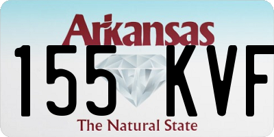AR license plate 155KVF