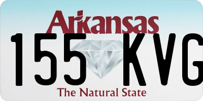 AR license plate 155KVG