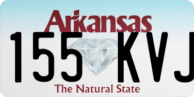 AR license plate 155KVJ