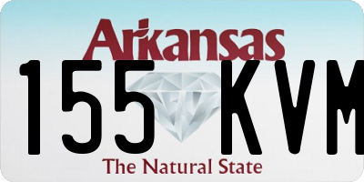 AR license plate 155KVM
