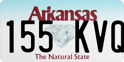 AR license plate 155KVQ