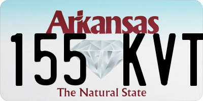 AR license plate 155KVT