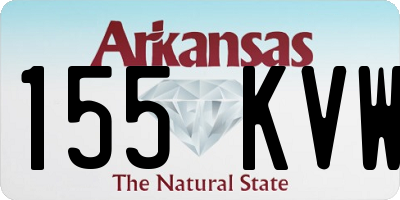 AR license plate 155KVW