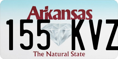 AR license plate 155KVZ