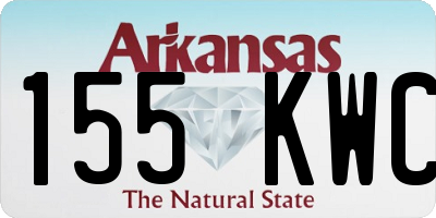 AR license plate 155KWC