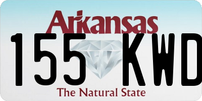AR license plate 155KWD