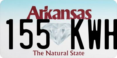 AR license plate 155KWH